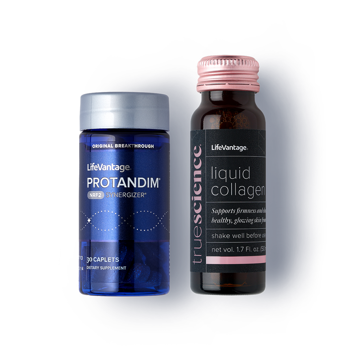 LifeVantage Protandim Nrf2 Synergizer and TrueScience Liquid Collagen